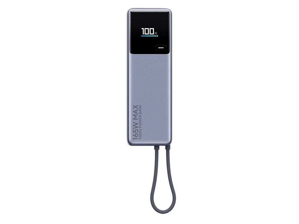 Внешний аккумулятор со встроенным кабелем Xiaomi 165W Power Bank, 10000 мАч