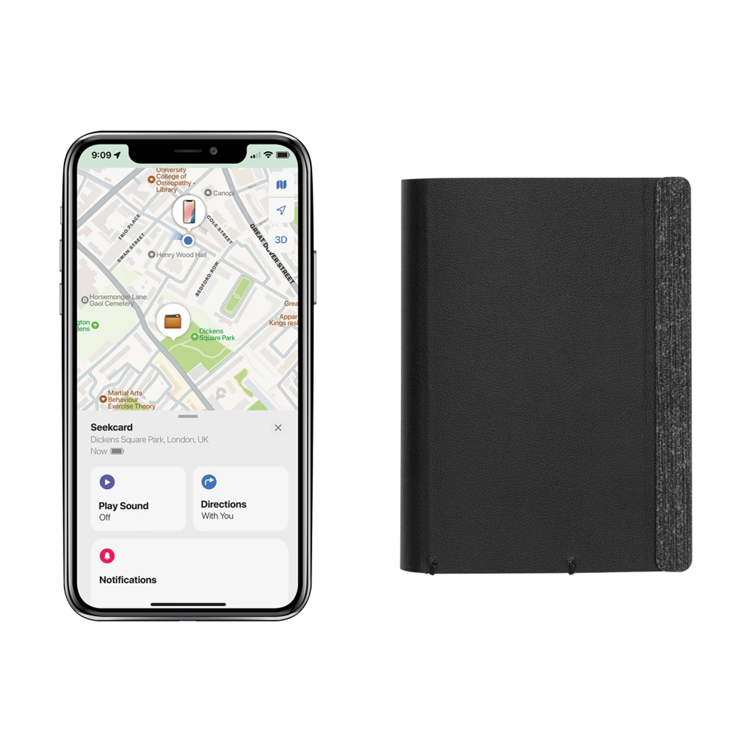 Картхолдер Seekcard с технологией Find My