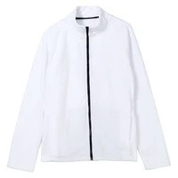 Куртка флисовая унисекс Manakin, белая, размер XS/S