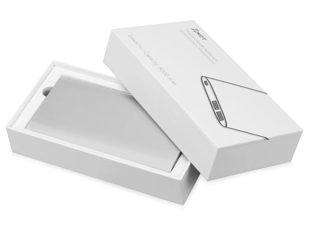 Внешний аккумулятор Джет, 8000 mAh