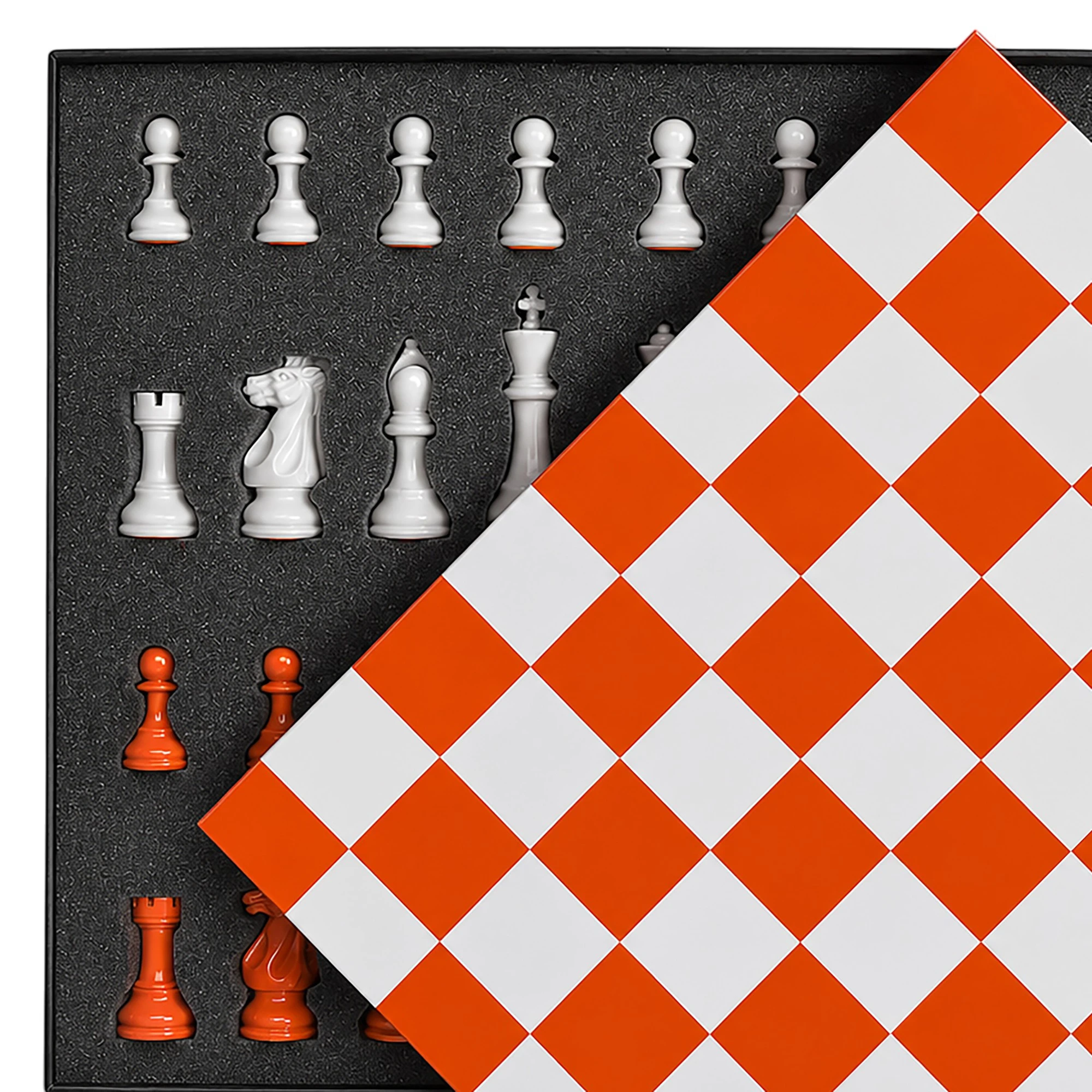 Шахматы ручной работы TABIA из акрилового камня/дерево Бук