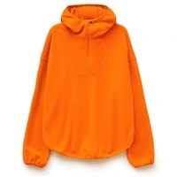 Анорак флисовый унисекс Fliska, оранжевый, размер XL/XXL
