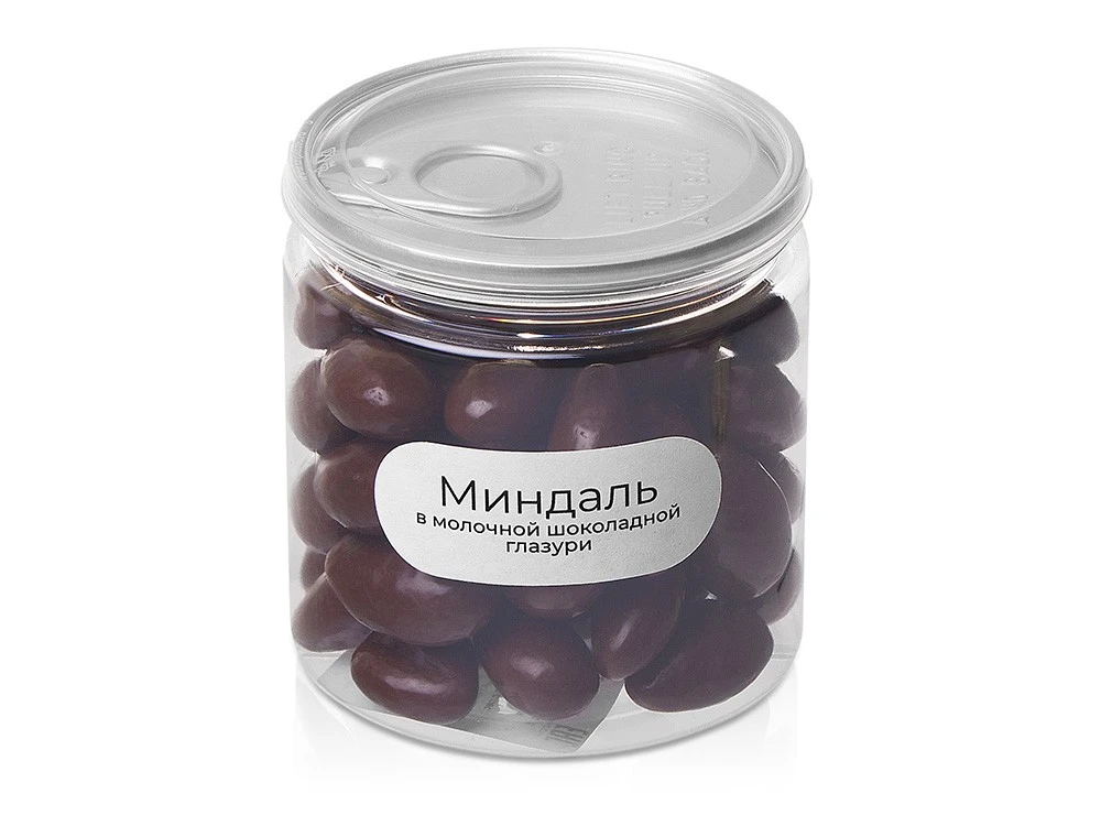 Миндаль в молочной шоколадной глазури Glazura, 140 гр
