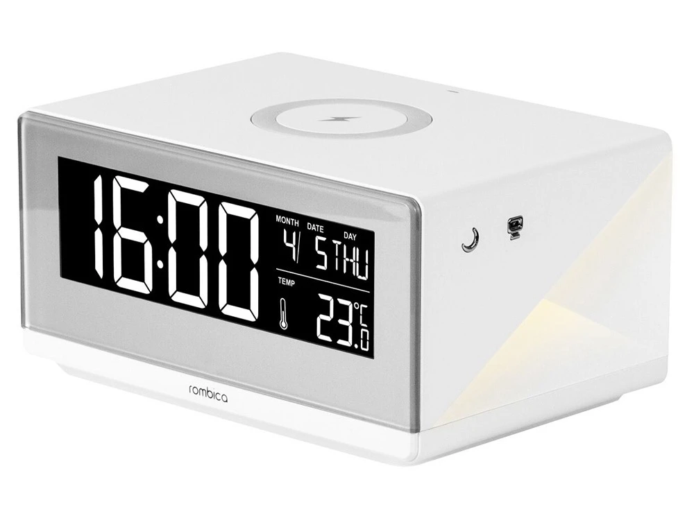Часы с беспроводным зарядным устройством Timebox 2
