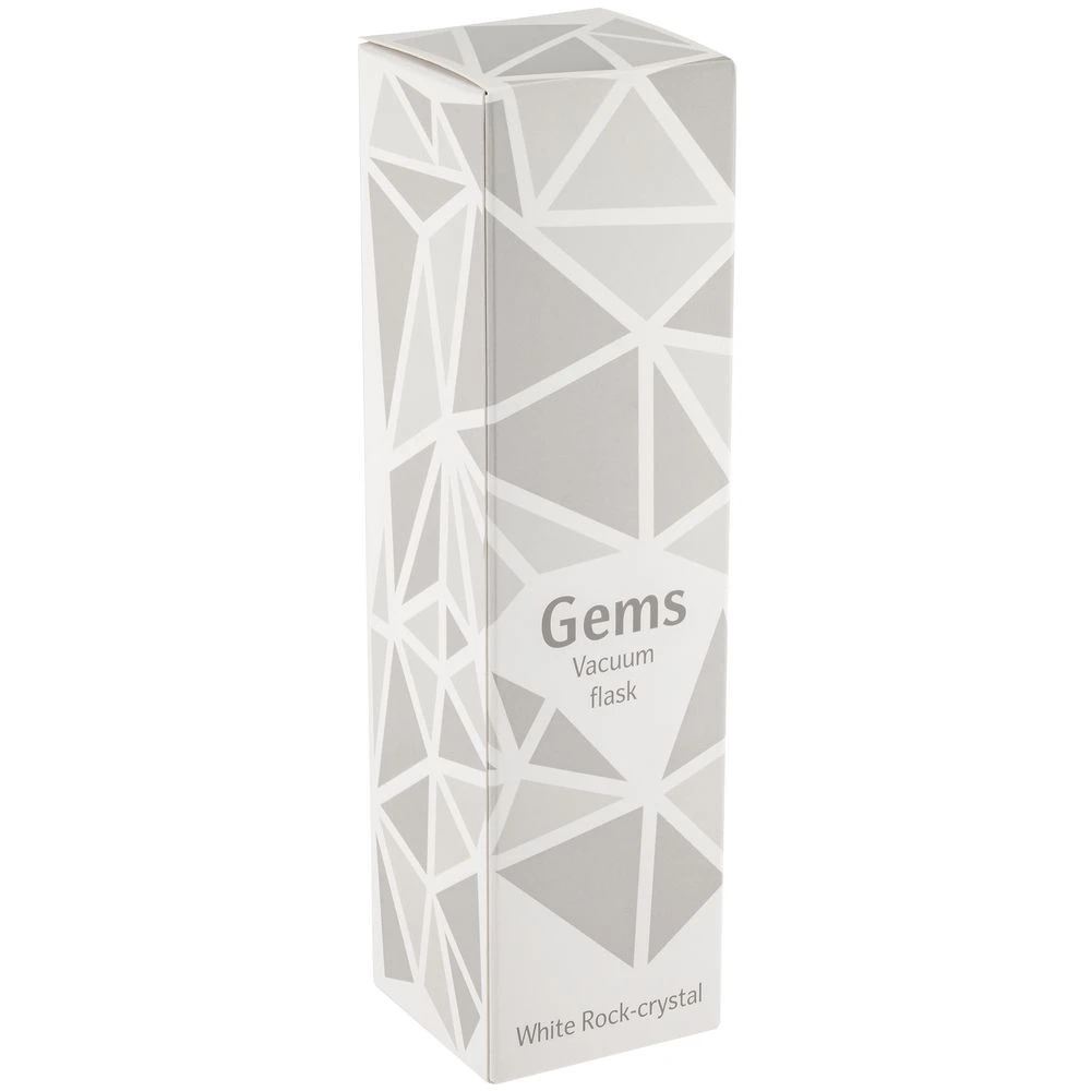 Термос Gems White Rock Crystal, белый горный хрусталь