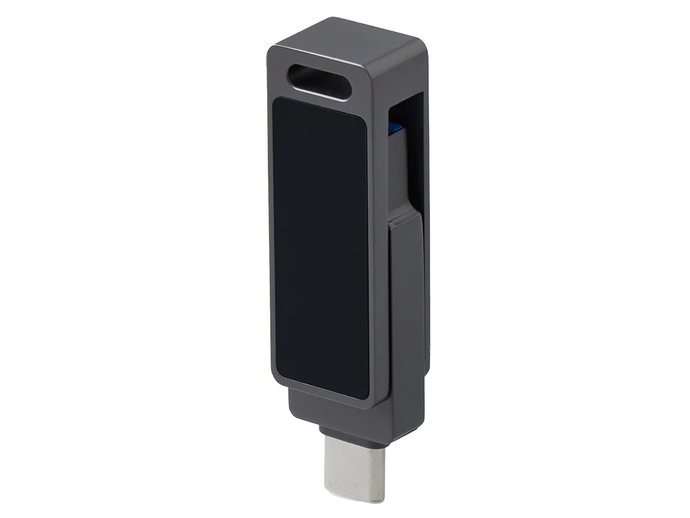 USB3.0/ Type-C флешка 2в1 на 32 ГБ Спинлайт с подсветкой