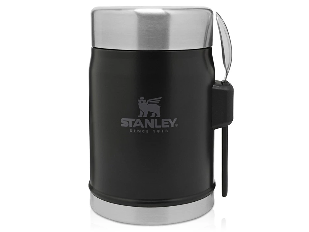 Банка для еды с ложкой-вилкой Stanley Legendary, 400 мл
