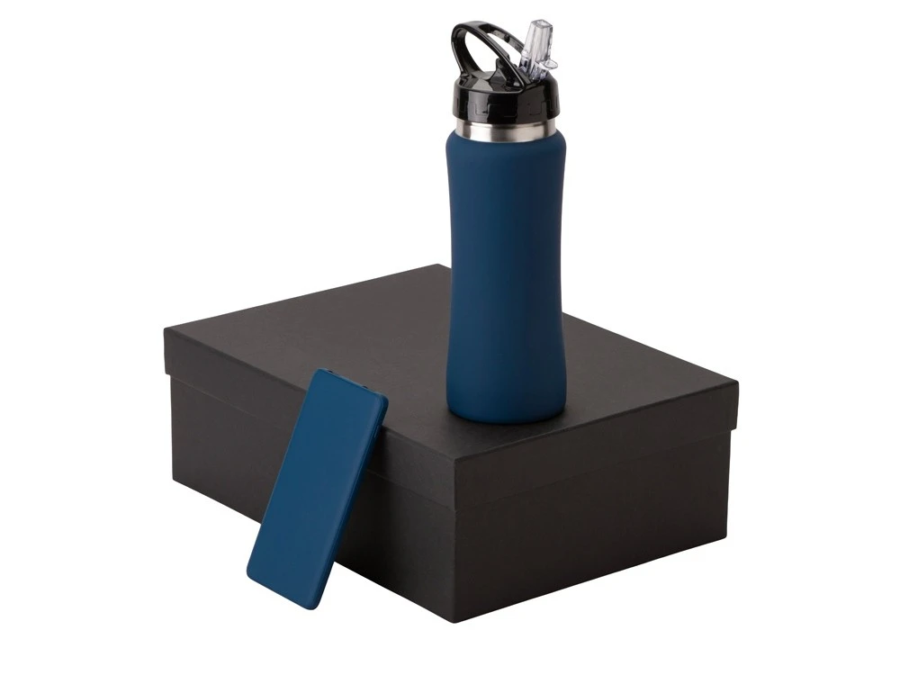 Подарочный набор COLOR IT с бутылкой для воды и повербанком, 5000 mAh