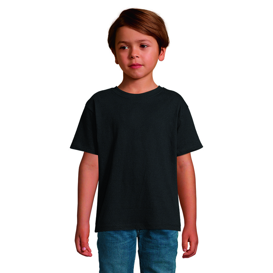 Футболка детская REGENT KIDS, чёрный, 10 лет, 100% хлопок, 150 г/м2